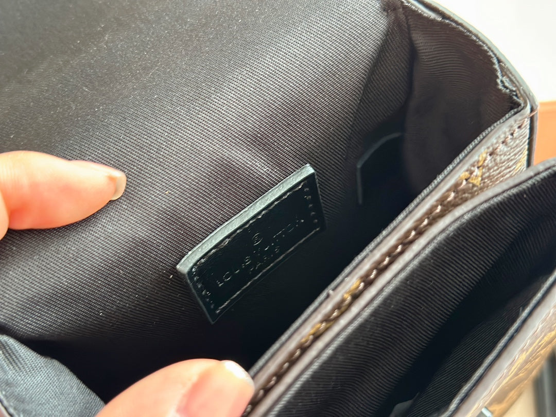 LV Phone Bag Crossbody Black Hardware