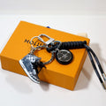 LV Black Sneaker Keychain