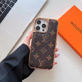 Louis V Monogram Phone Case for iPhone 16 Pro Max Plus Series
