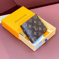 Brown Monogram LV Wallet Trifold Style